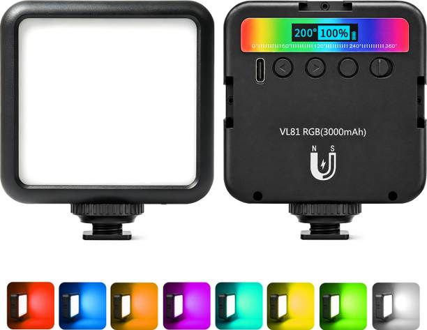 CEROAN Mini Influencer Light for Video, LED Pocket Video Mobile Light, Selfie Light Flash
