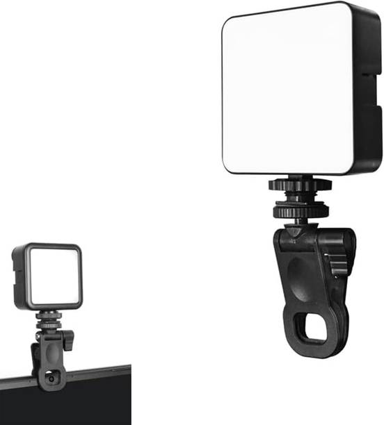 SUICUNE 49 LED Phone Light, Selfie Light, Video Light with Clip, 3 Light Modes Flash
