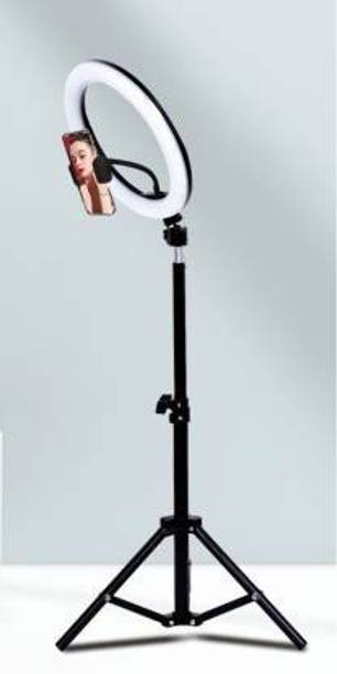 ZOPHORUS 10"/26cm Selfie Ring Light With 7 Feet Tripod Stand and Phone Holder Flash