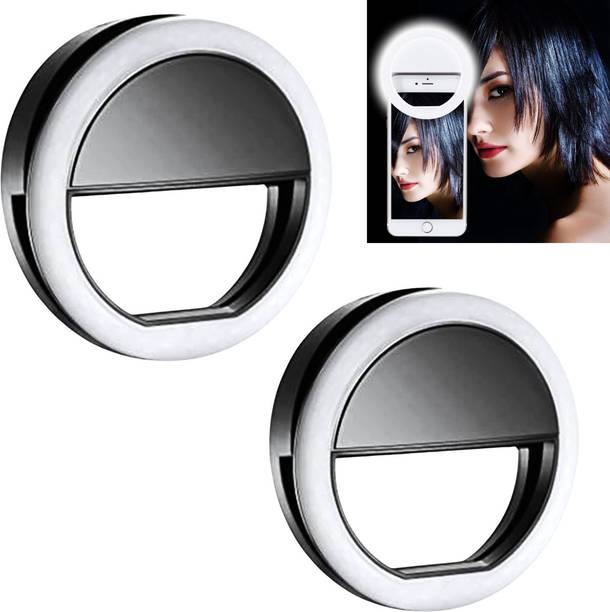 DRUMSTONE ( Buy 1 GET 1 ) Selfie Enhancing Ring Light with 3 Brightness Levels Flash