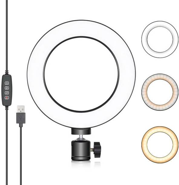 RENTOOR New Sale 10" Portable LED Ring Light YouTube Photo Shoot Video Live Stream Flash
