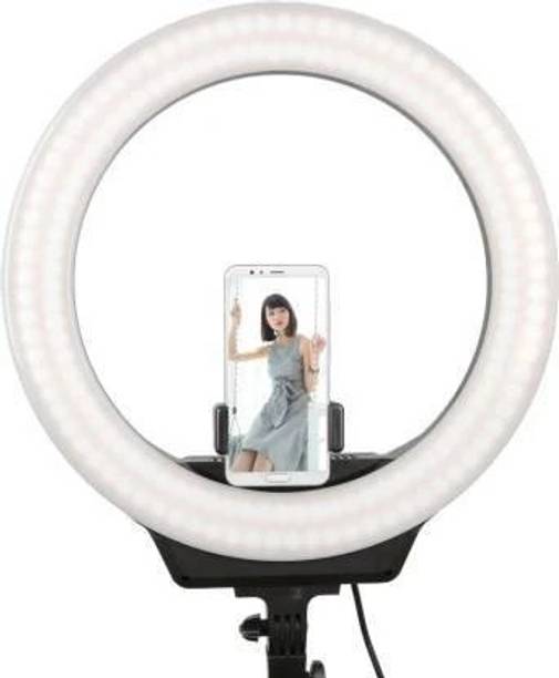 BITWEAVE LED Ring Light 10 Inch With Cell Phone Holder Without Tripod Stand Flash Ring Flash