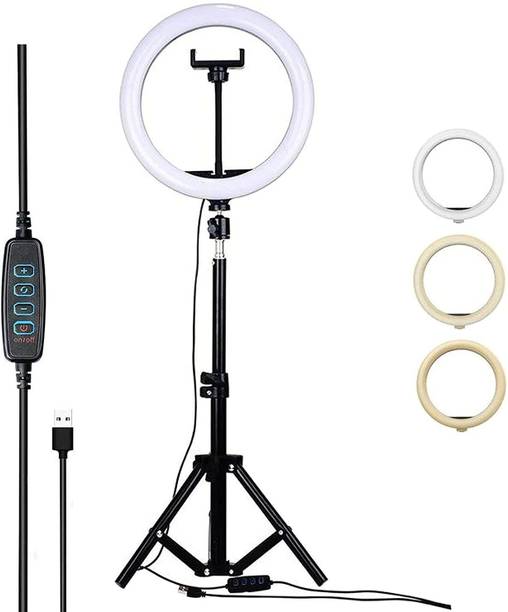 LABBAIK Ring Light 12" with Tripod Stand and Phone Holde Ring Flash