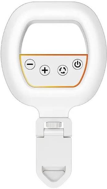 SOJUBA Photography Video Light for Makeup Selfie Beauty W60 clamp Fill Light RGB Effect Ring Flash