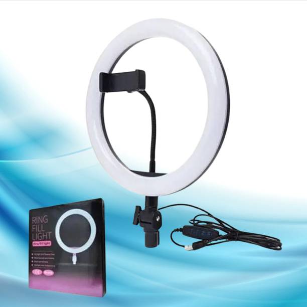 BITWEAVE 10” LED Ring Light – Lightweight & 3 Brightness Levels Ring Flash