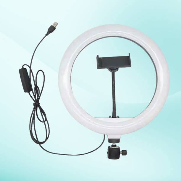 BITWEAVE Adjustable LED Ring Light 10 Inch for Selfies and Vlogging Ring Flash