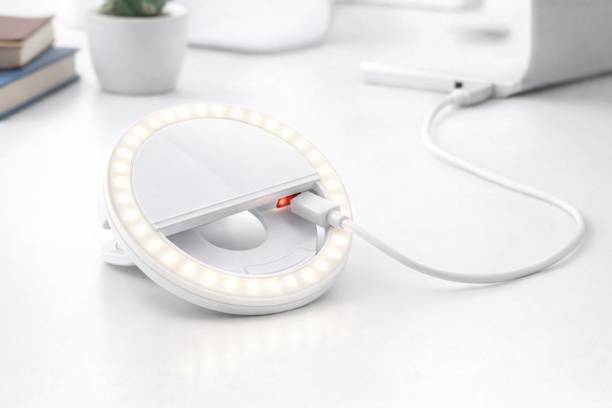 ZIRAK Mini Clip-On Selfie Ring Light with 36 LED for Smartphone Camera Ring Flash