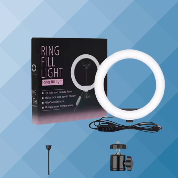 BITWEAVE Ring Light for Makeup with 10-Inch LED and Phone Clamp Ring Flash