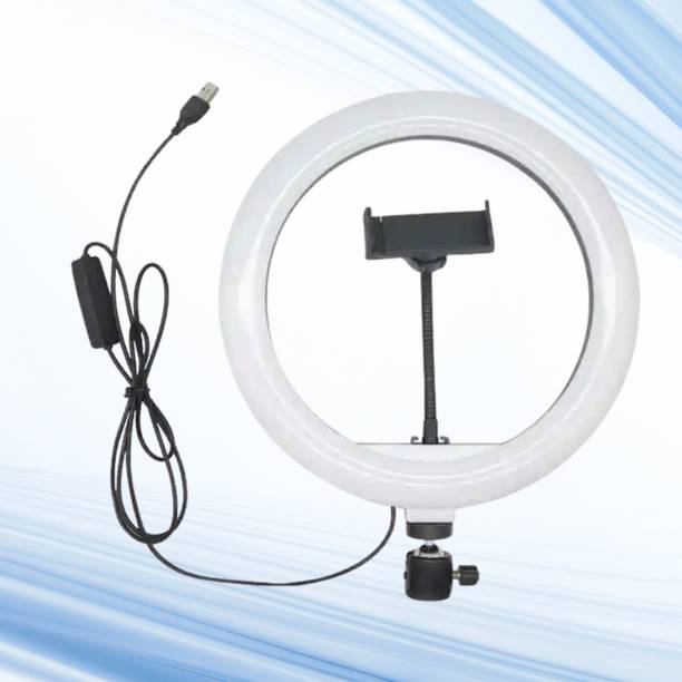 BITWEAVE 10-Inch Ring Light for Face Videos Ring Flash