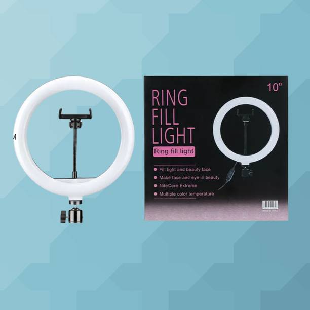 BITWEAVE Ring Light for Face with 10-Inch LED and USB Power Ring Flash