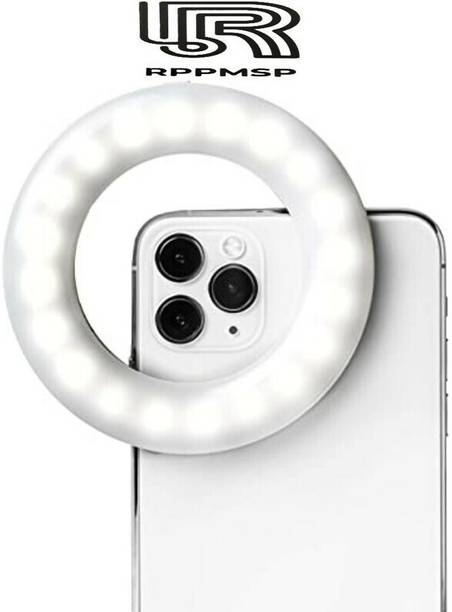 RPPMSP Pocket Size mini High Bright 36 LED Clip on Selfie Smartphone Ring Light RP-06 Ring Flash
