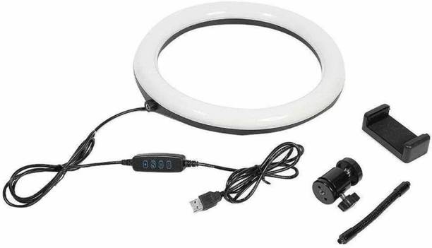 CandyCrystals LED Light 10 Inch With Cell Phone Holder Without Tripod Stand Ring Flash