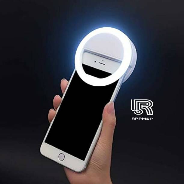 RPPMSP Mini Clip on Selfie Ring Light White with 36 LED RP-11 Ring Flash