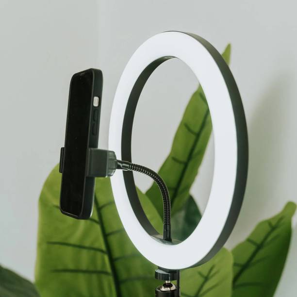 Mobtude Video Light Ring Light LED Selfie Lamp Studio Photography Photo Lighting Mobile Ring Flash