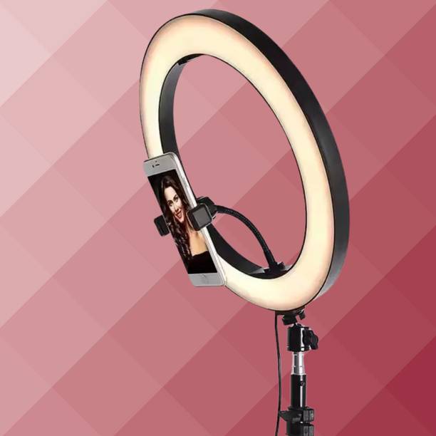 BITWEAVE Portable LED Ring Light 10 Inch for Zoom Video Ring Flash