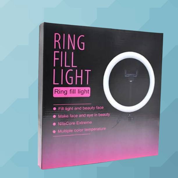 BITWEAVE 10-Inch LED Selfie Light with Adjustable Brightness Ring Flash