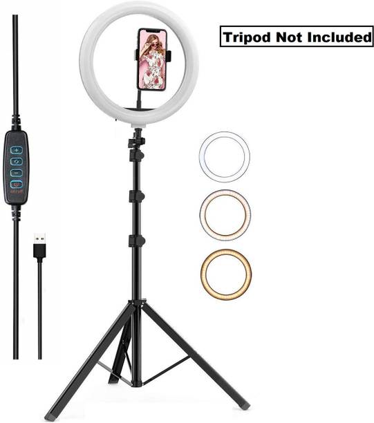 Planetoid 26cm 10inch Extendable LED Dimmable Ring Lamp LED Selfie Live Video Tiktok Ring Flash