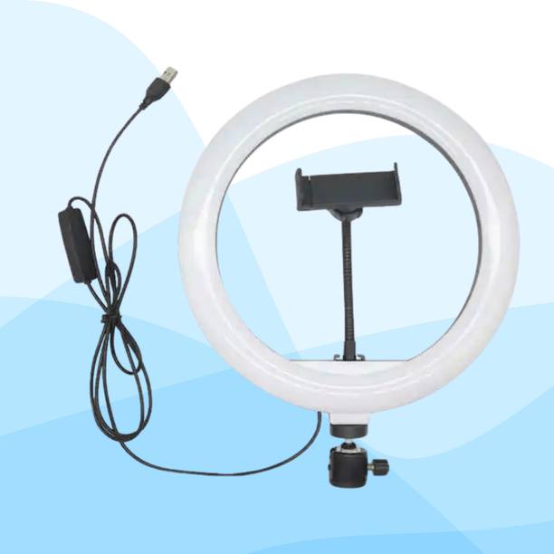BITWEAVE 10-Inch LED Ring Light for YouTube, Reels, Zoom, and Selfies Ring Flash