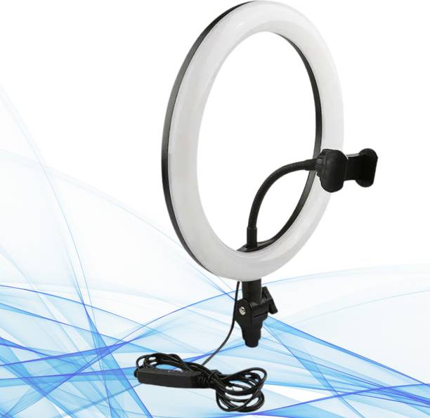 BITWEAVE 10-Inch Ring Light for Makeup Tutorials – 3 Color Settings Ring Flash