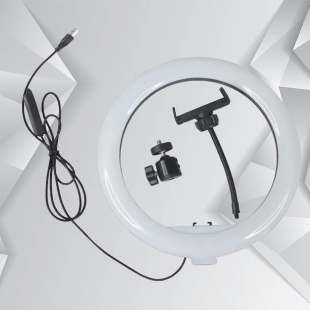 BITWEAVE 10 Inch Ring Light for Video Calls – 3 Light Modes Ring Flash