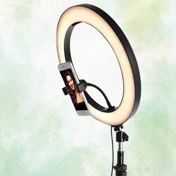 SRIGEETA 10 Inch Ring Light for Instagram Reels – With Phone Holder Ring Flash