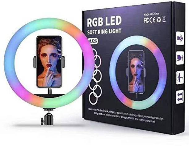 Home Story 10"Inch Led Ring Light With Tripod Stand For Youtube, Reels, Photo-shoot Ring Flash