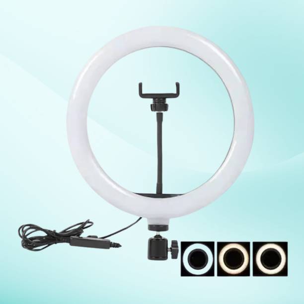 BITWEAVE LED Ring Light with Phone Clamp for Selfies and Online Videos Ring Flash