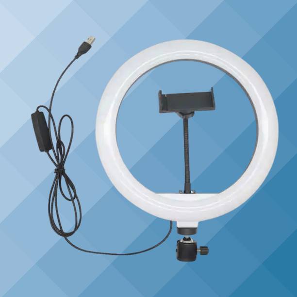 BITWEAVE Portable LED Ring Light 10 Inch for Selfies and Content Ring Flash
