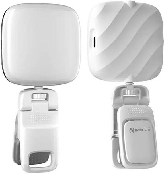 NOBILIGHT Selfie Ring Light Rechargeable Portable Ring Flash