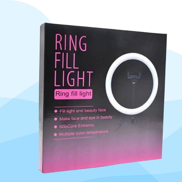 BITWEAVE LED Ring Light 10 Inch with Mobile Holder for Reels and Vlogging Ring Flash