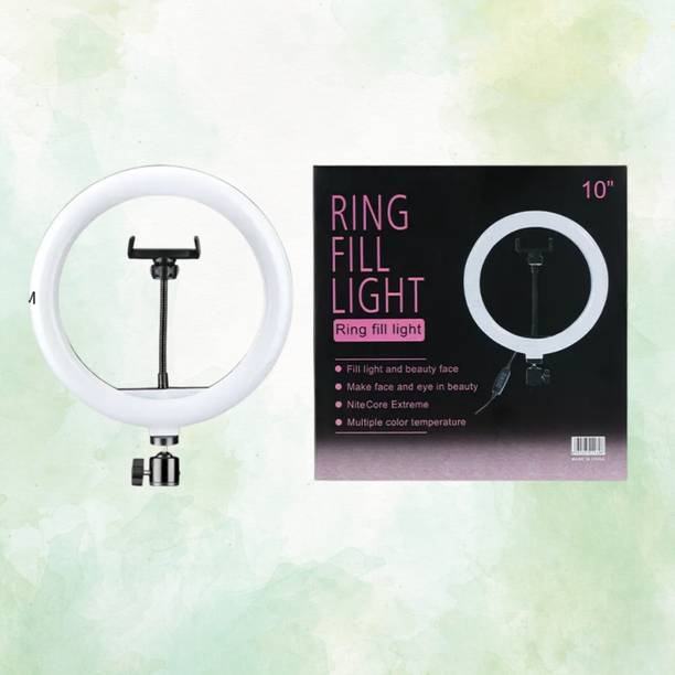 BITWEAVE Compact 10 Inch Ring Light – Travel-Friendly Design Ring Flash
