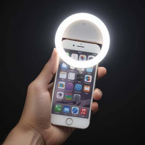 TASLIM Buy Best Portable LED Ring Selfie Light for All Smart Phone MOX48 Ring Flash