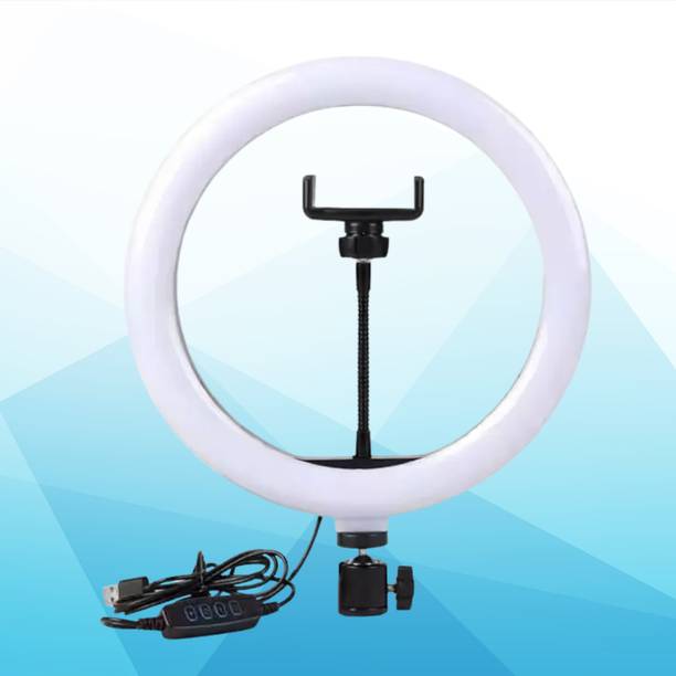 BITWEAVE 10-Inch Ring Light for Vlogging – 3 Light Modes Ring Flash