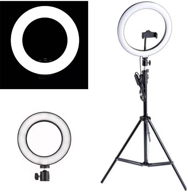 ZMX Professional Tripod With Three-Dimensional Head Tripod with ring fill flashlight Ring Flash