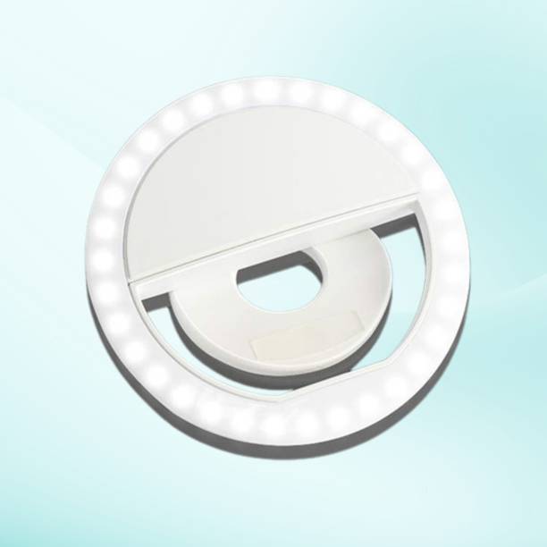 SANNO WORLD Ring Light for Videos – 3 Light Intensity Modes Ring Flash