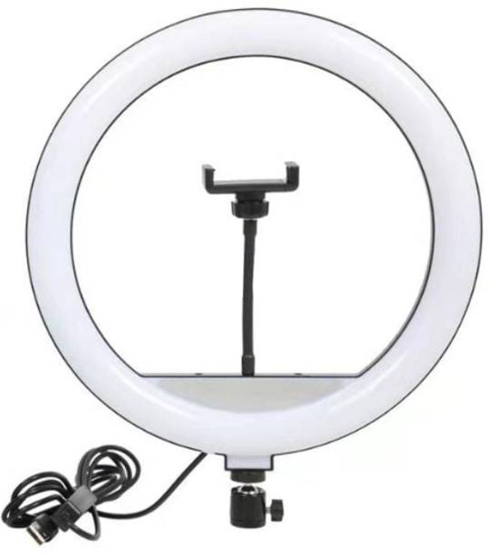 RECTITUDE LED Ring Light 12 Inch Professional Photography Light Mobile Live Self-Time Fill Ring Flash