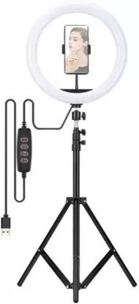 OSMAYO Big Selfie 10" Light with Tripod Stand for Live Stream/Videos Ring Flash