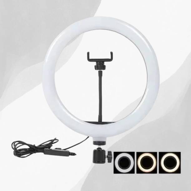 BITWEAVE 10-Inch Ring Light for Selfies – With Phone Stand Ring Flash