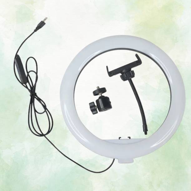 BITWEAVE 10-Inch Ring Light for Live Streaming – With Phone Mount Ring Flash
