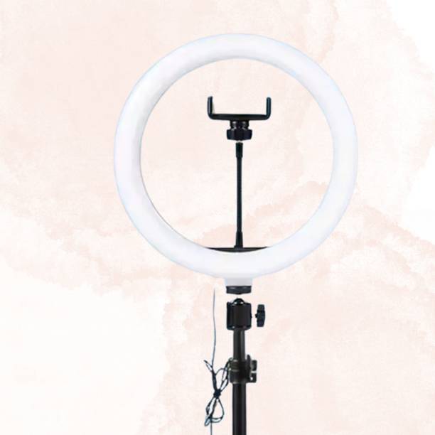 BITWEAVE 10-Inch Ring Light for Backpackers – With Adjustable Light Ring Flash