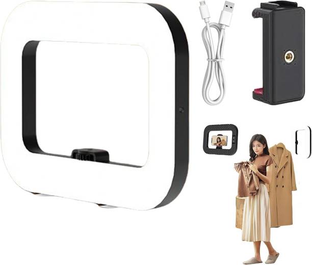 Bonsly Handheld Ring Light – 3 Color Temperatures, Rechargeable Fill Light Ring Flash