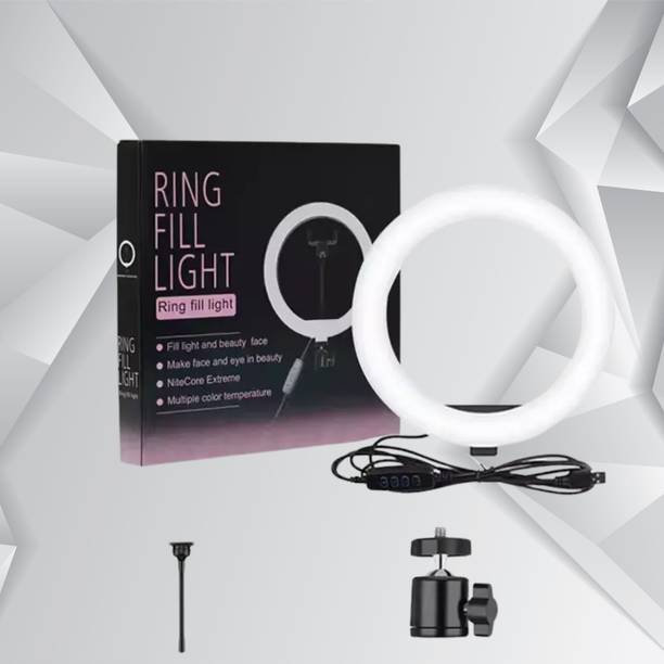 BITWEAVE 10 Inch Ring Light with 3 Light Settings – No Accessories Ring Flash