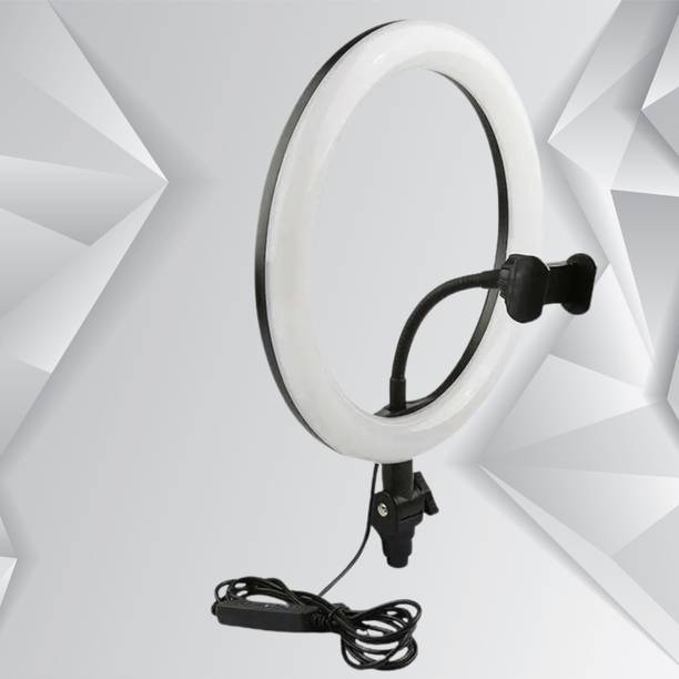 BITWEAVE 10” LED Ring Light with USB Charging – 3 Modes Ring Flash