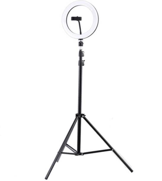 OneXsale Ring Light photo studio portable photography10 inch with 7 feet Tripod Stand Ring Flash