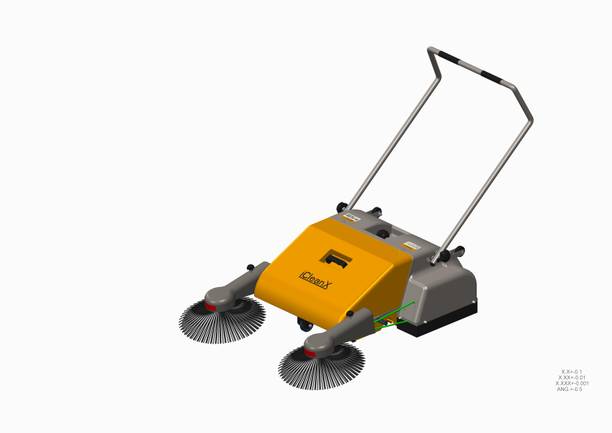 IcleanX _Large_55 Litre Floor Cleaning Machine