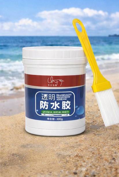 DHRUVIKA ENTERPRISE Roof Leak Repair Waterproof Resin Sealant with Brush Applicator Epoxy Floor Coating Paint
