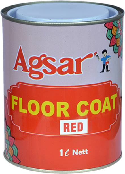 agsar Decorative Floor Coating pain (Pack of 6) Epoxy Floor Coating Paint