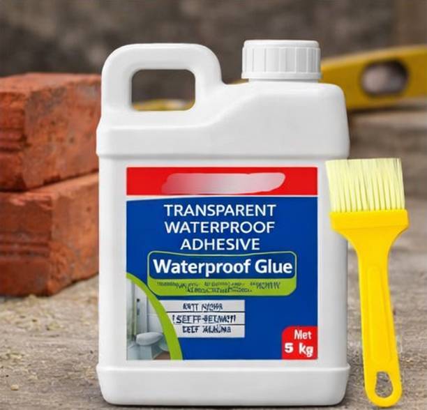 DHRUVIKA ENTERPRISE 5000ML Clear Waterproof Crack Seal Glue for Roof Leak Repair Epoxy Floor Coating Paint