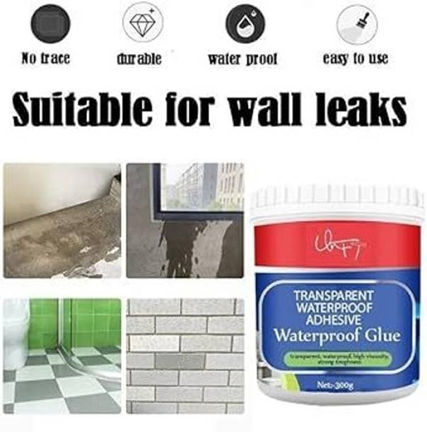DHRUVIKA ENTERPRISE Waterproof Resin Epoxy Roof Sealant with Brush | Crack Seal Glue | Self-Adhesive Epoxy Floor Coating Paint