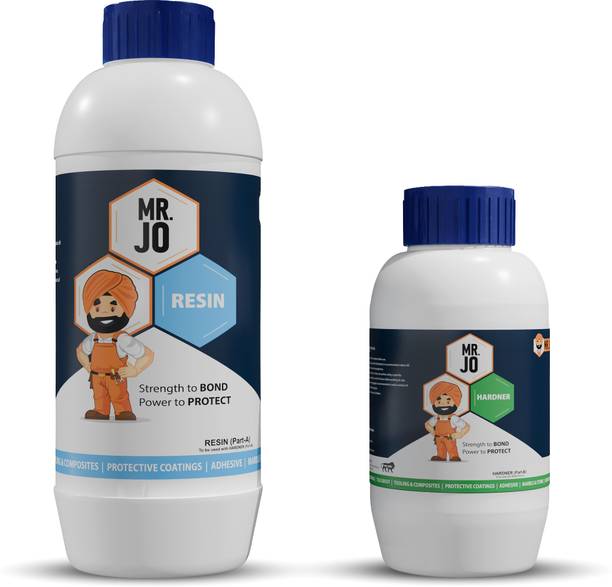 MR JO Floorkot CLR 2-Part Solvent-Free Clear Epoxy Floor Coating – 1.5 Kg Epoxy Floor Coating Paint